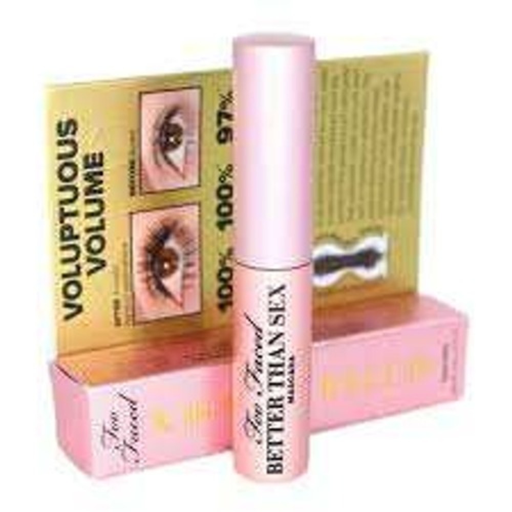 Too Faced Better Than Sex Mascara Voluptuous Volume Lash Travel Size .13oz Black
